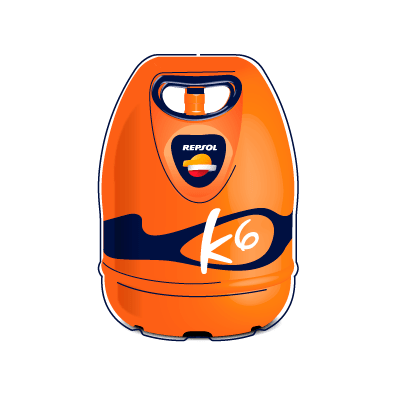 Bombona de butano 6 KG – K6: La bombona más versátil y ligera